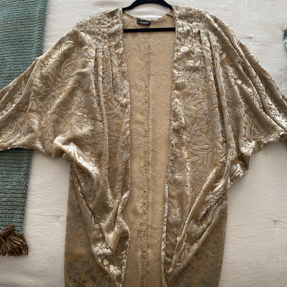 Gold fancy sweater